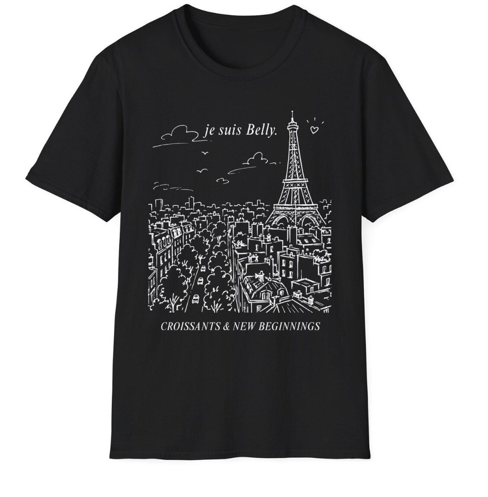 Je Suis Belly Shirt, The Summer I Turned Pretty Tee, Croissants